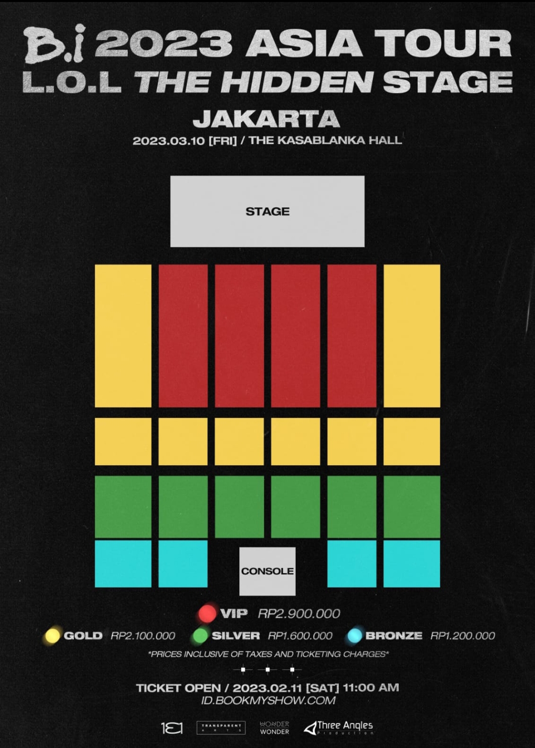 Promotor Rilis Harga Tiket Konser Hanbin (B.I) Di Jakarta - Vibrance